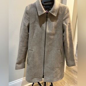 Twill Zip Coat